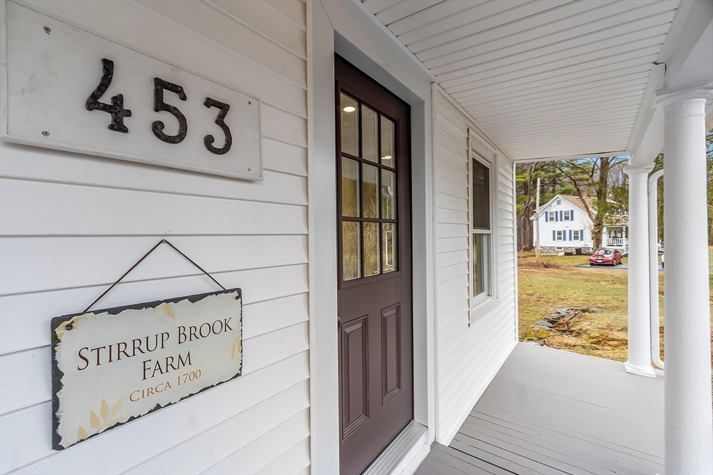 453 Main Street Northborough, MA 01532 - Photo 5 of 42 a view of a entryway door of the house