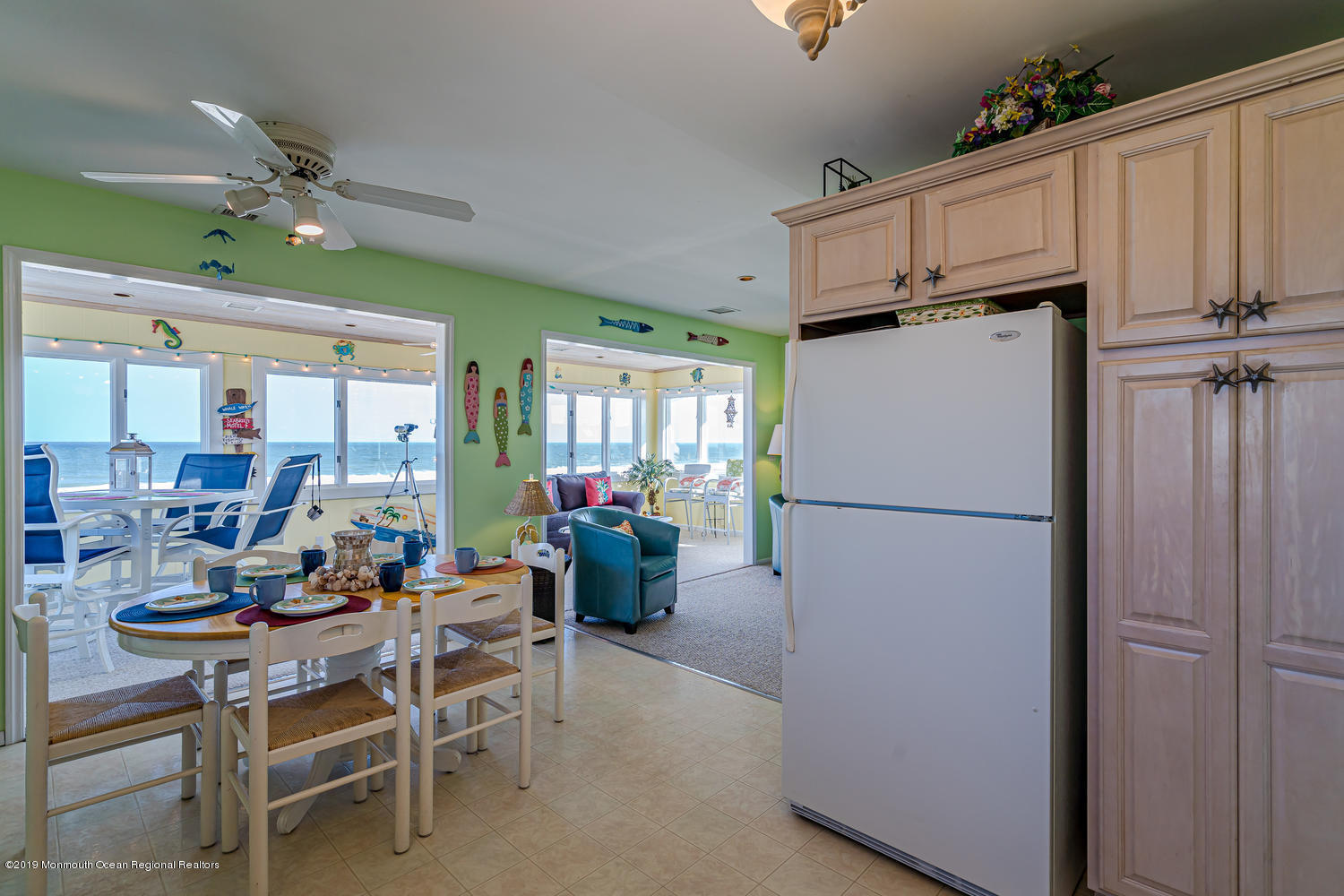 2102 Oceanfront, Unit UPPR Lavallette, NJ 08735 - Photo 35 of 37 Upper Level-Open Floor Plan