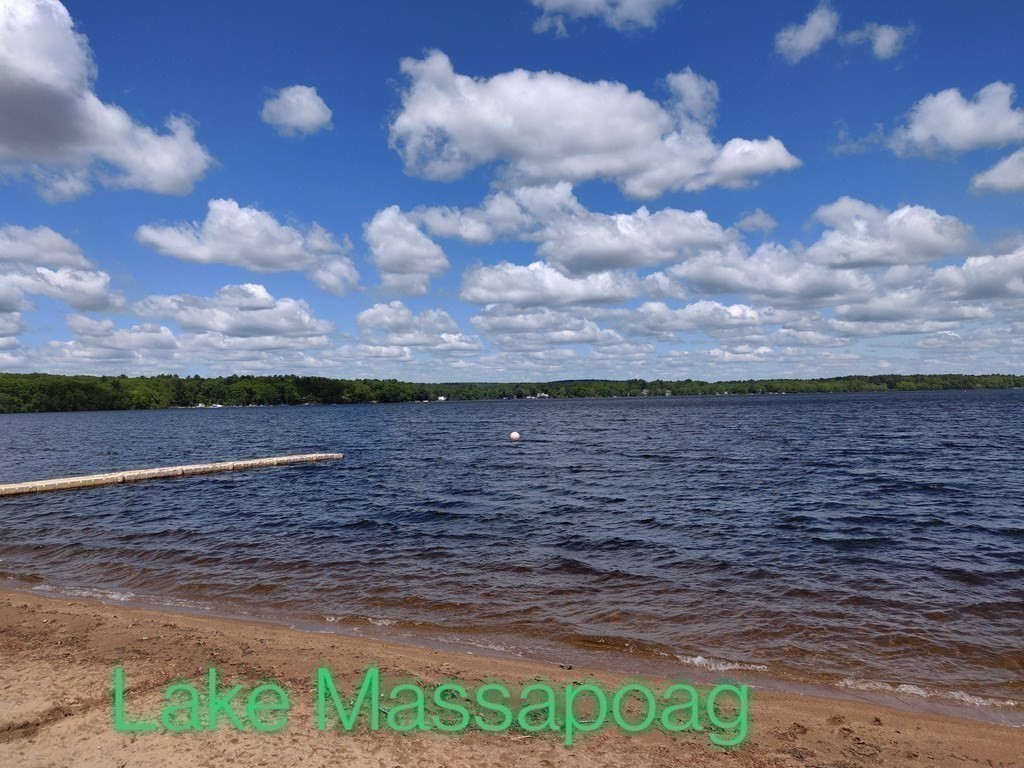439 Massapoag Avenue Sharon, MA 02067 - Photo 20 of 22 a view of a lake from a yard