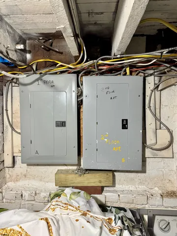 a view of water heater room