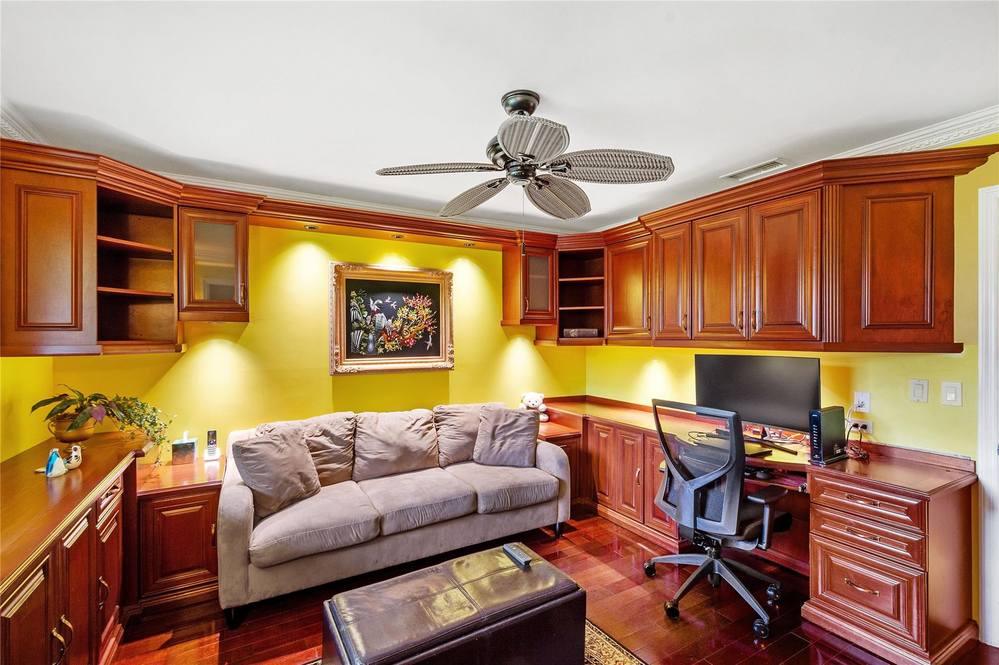 6832 Viento Way Boca Raton, FL 33433 - Photo 16 of 31 a living room with furniture and a chandelier