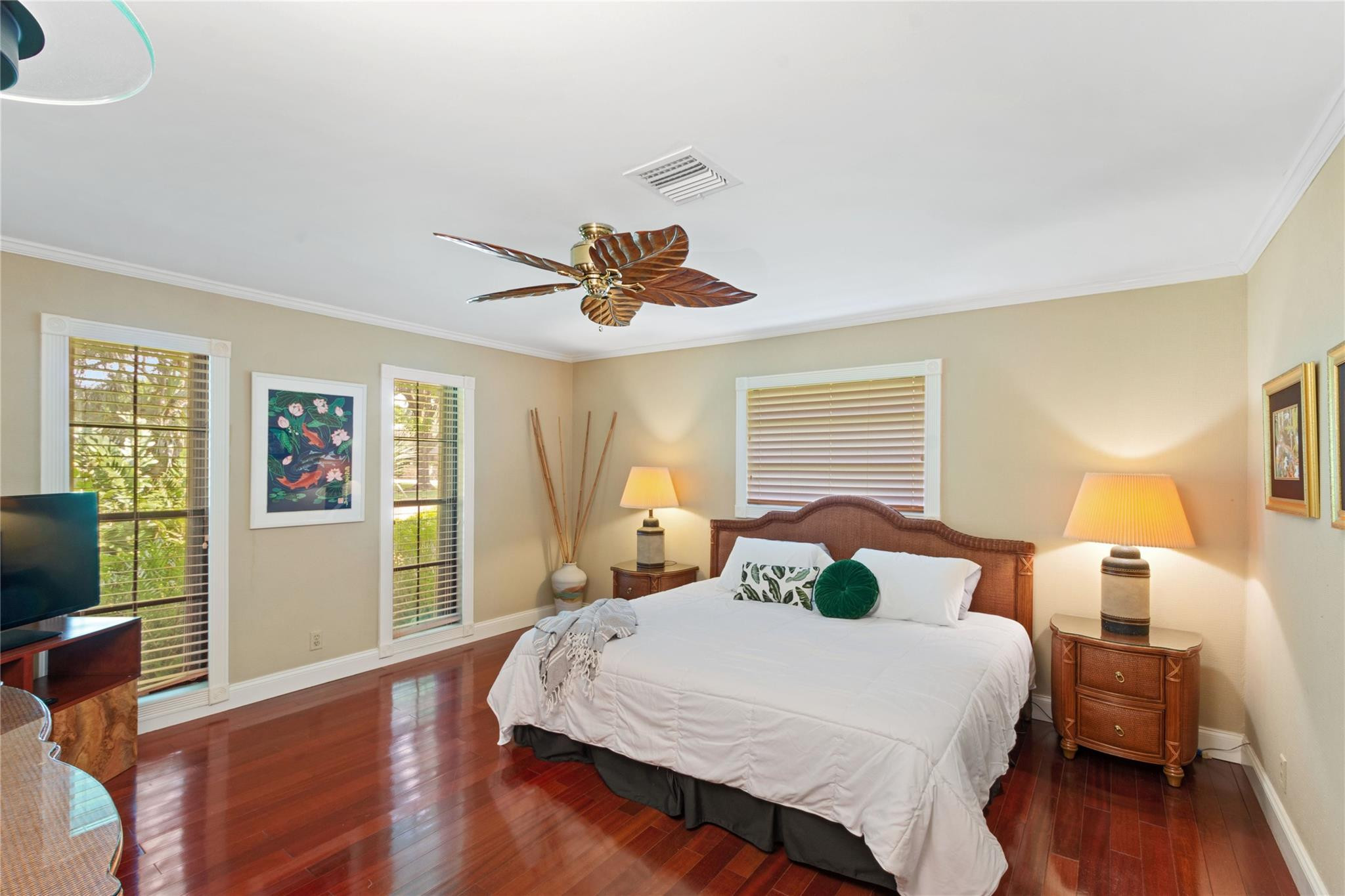 6832 Viento Way Boca Raton, FL 33433 - Photo 17 of 31 a bedroom with a large bed and a window