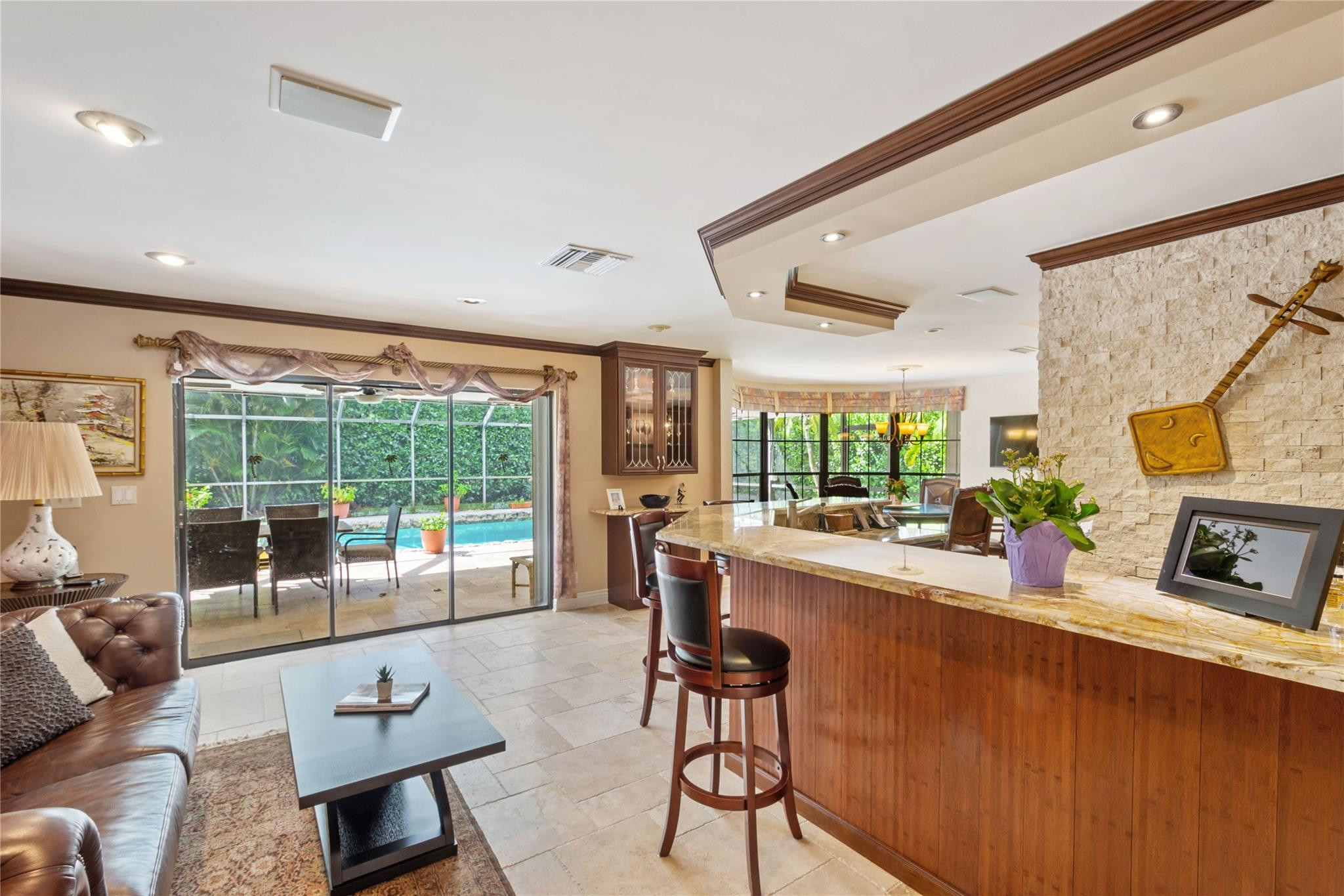 6832 Viento Way Boca Raton, FL 33433 - Photo 3 of 31 a very nice looking living room with a large window