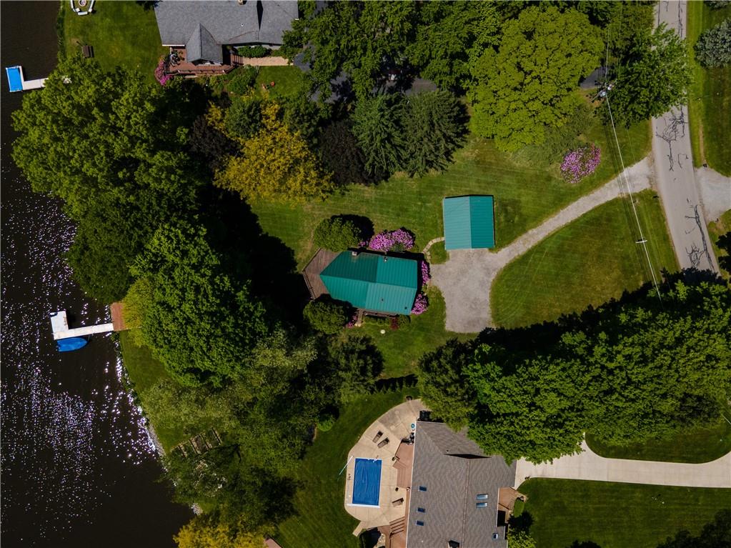 374 Latonka Drive Mercer, PA 16137 - Photo 5 of 50 an aerial view of a house with a yard and greenery