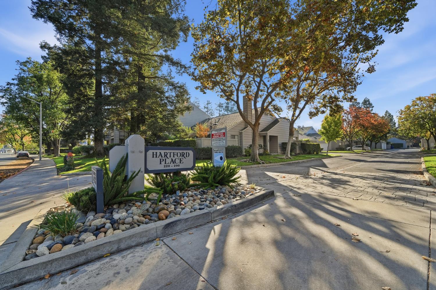 230 West Rumble Road, Unit C Modesto, CA 95350 - Photo 2 of 54 a front view of a house with garden