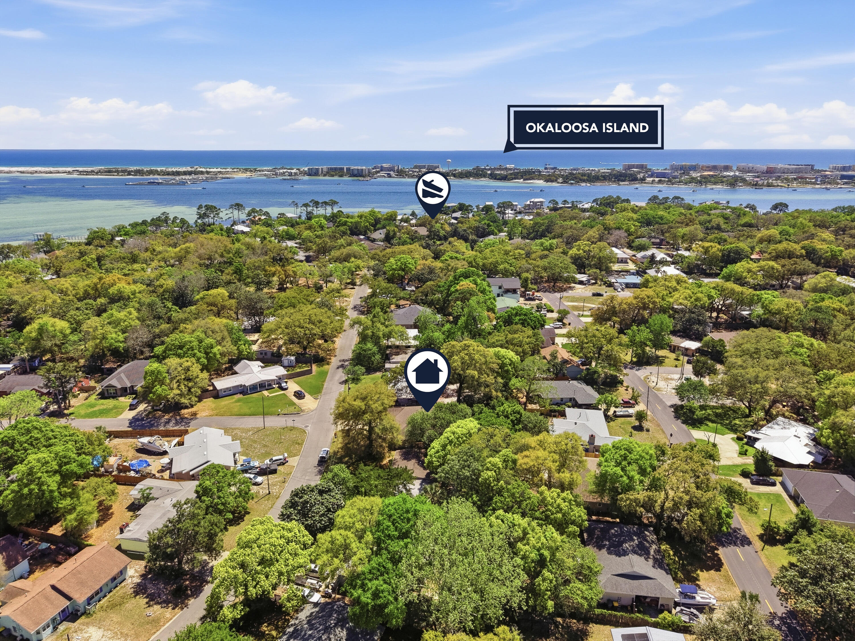 18 Pryor Road Southeast Fort Walton Beach, FL 32548 - Photo 13 of 49 Aerial View