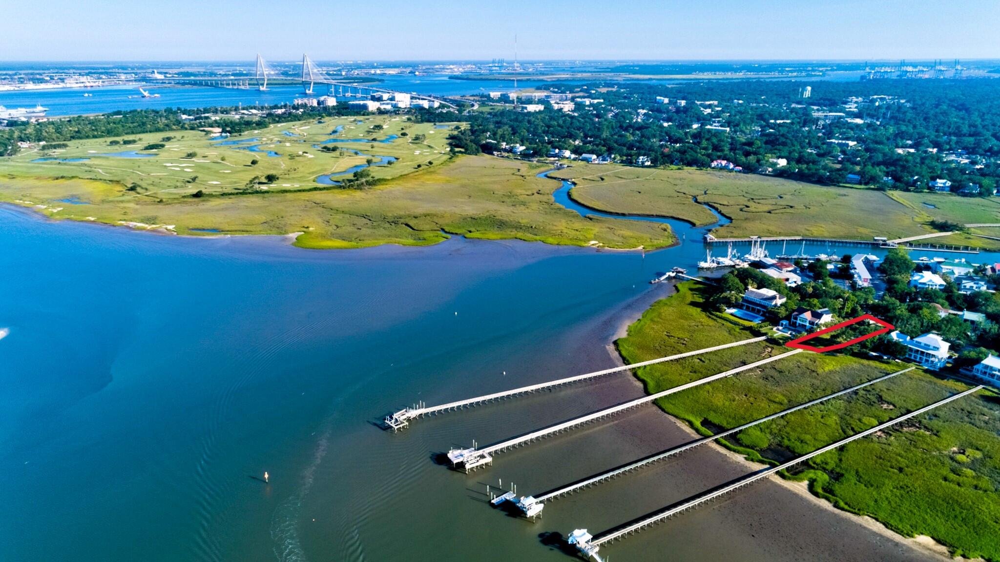 108 Beach Street Mount Pleasant, SC 29464 - Photo 5 of 14 108 Beach v2 Drone - 004 - outline