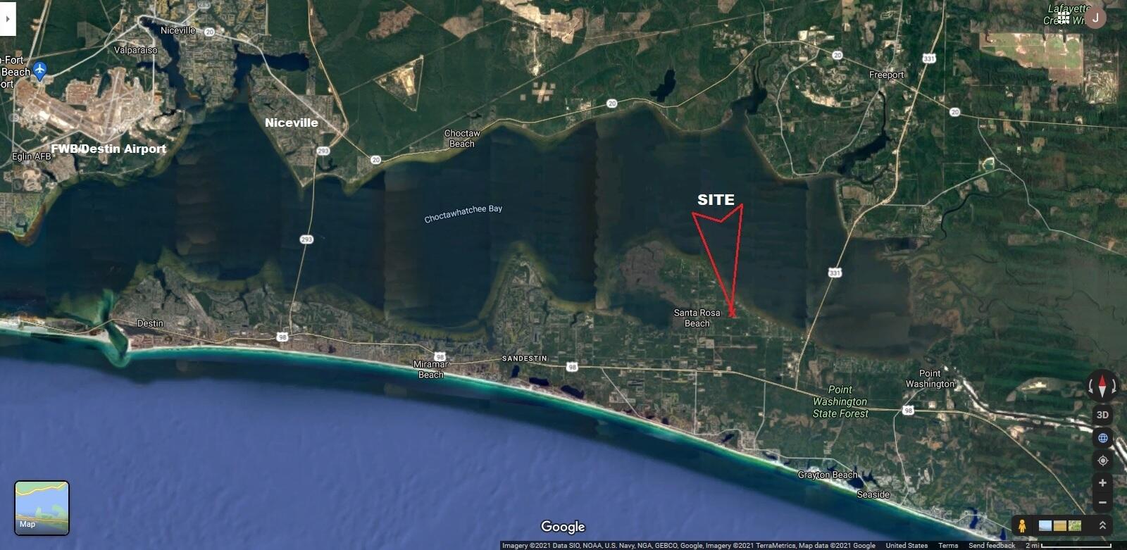 Xx Nellie Drive Santa Rosa Beach, FL 32459 - Photo 4 of 4 a view of street from a balcony