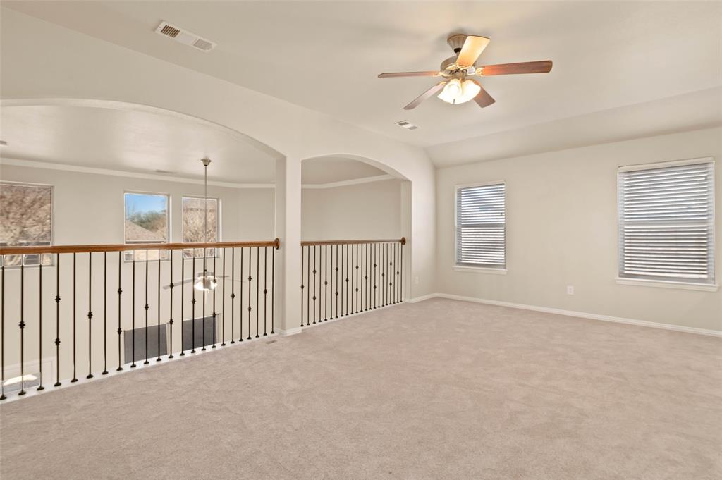 7509 Barrymore Road Denton, TX 76208 - Photo 23 of 40 Upstairs living area, game room, flex space