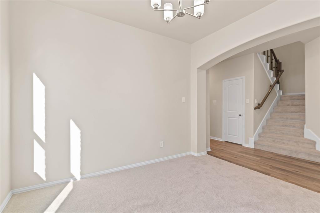 7509 Barrymore Road Denton, TX 76208 - Photo 4 of 40 Dining area off entry