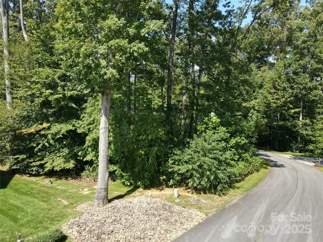 a view of a backyard of the house