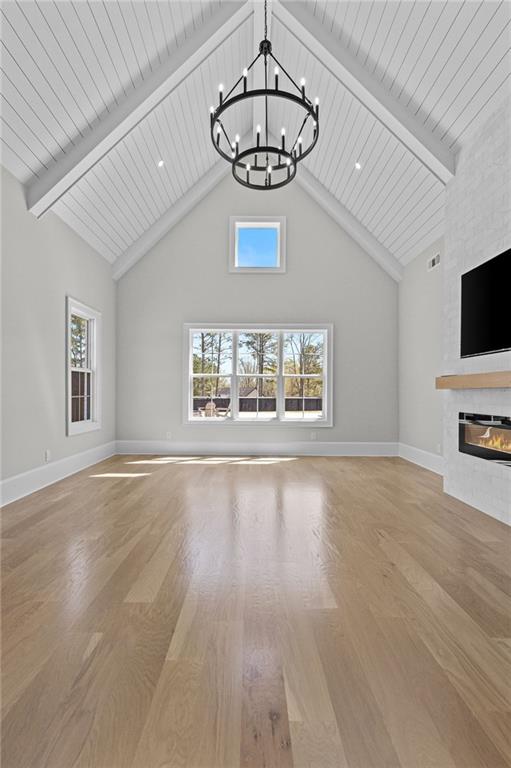 2355 Luke Edwards Road Dacula, GA 30019 - Photo 49 of 115 a view of an empty room with a window and kitchen view