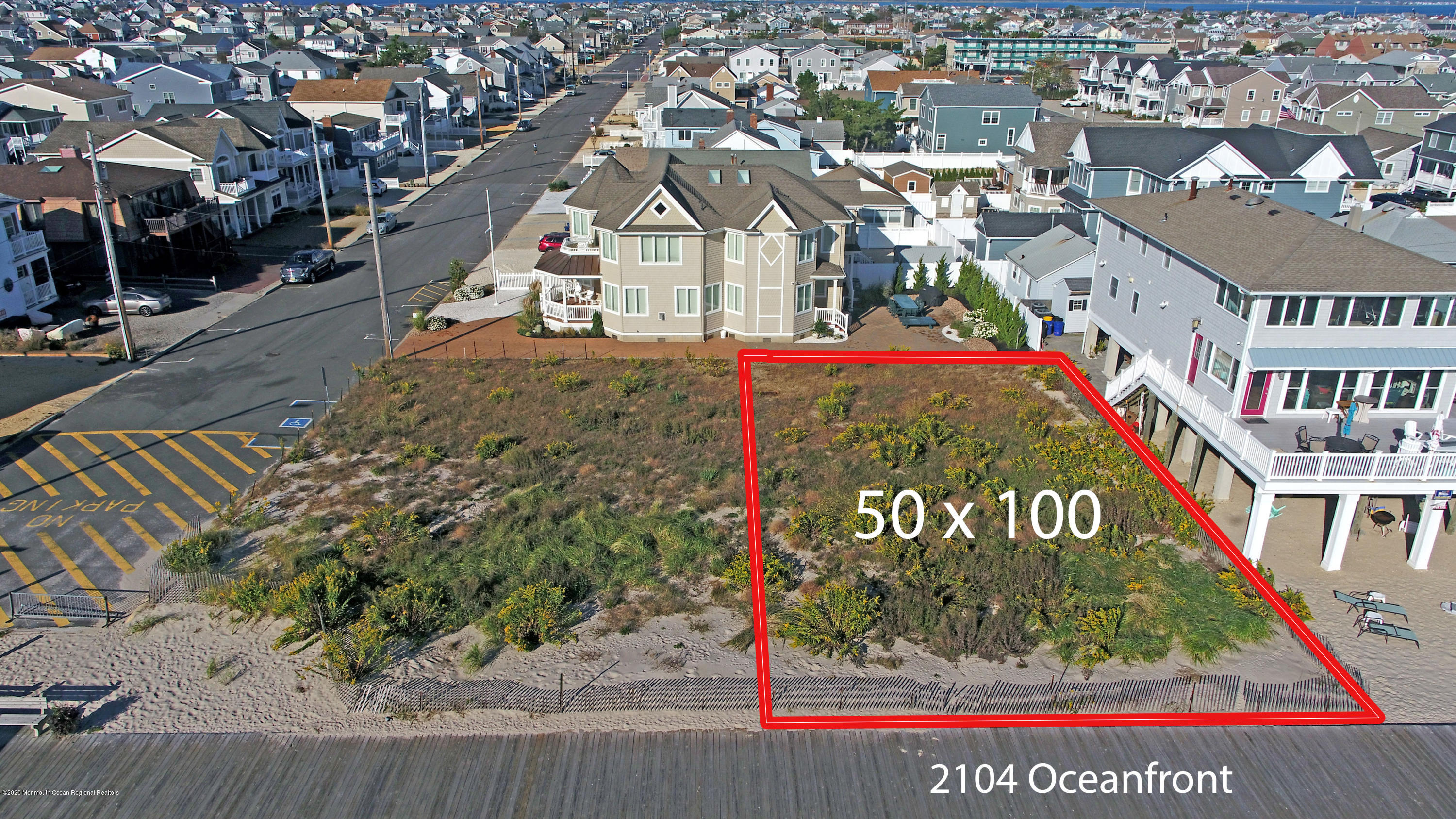 2104 Oceanfront Lavallette, NJ 08735 - Photo 2 of 12 a view of residential houses with street
