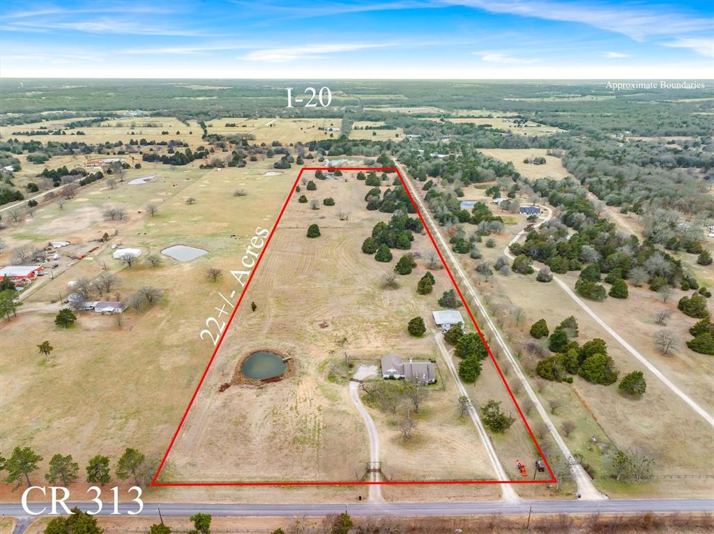 9111 County Road 313 Terrell, TX 75161 - Photo 7 of 40 an aerial view of residential houses with outdoor space
