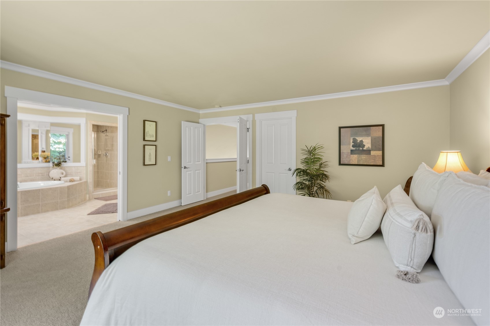 4205 221st Place Southeast Bothell, WA 98021 - Photo 20 of 32 a bedroom with a bed and a couch