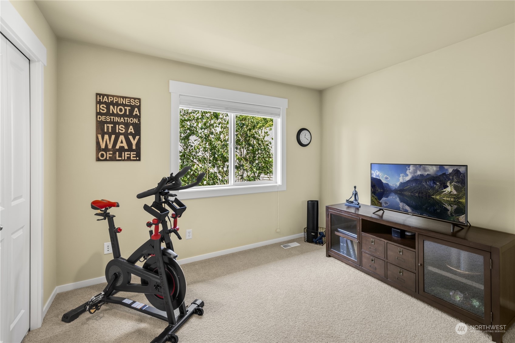 4205 221st Place Southeast Bothell, WA 98021 - Photo 27 of 32 a view of a workspace with furniture and a window