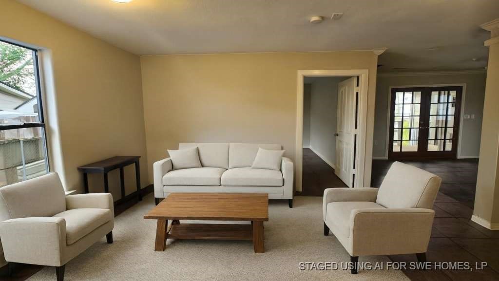 3418 Memel Street Houston, TX 77026 - Photo 8 of 19 a living room with furniture and a large window