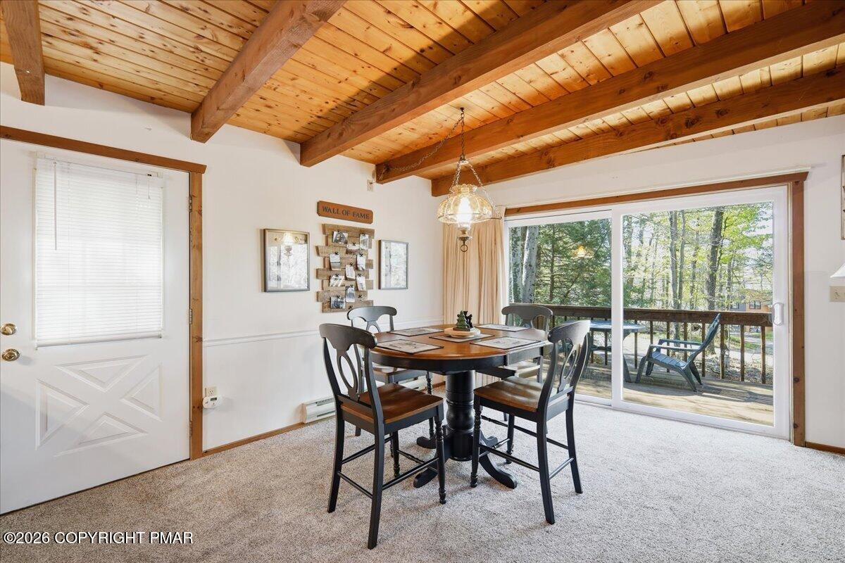 123 Lake In The Clouds Road Canadensis, PA 18325 - Photo 18 of 54 Dining to Deck