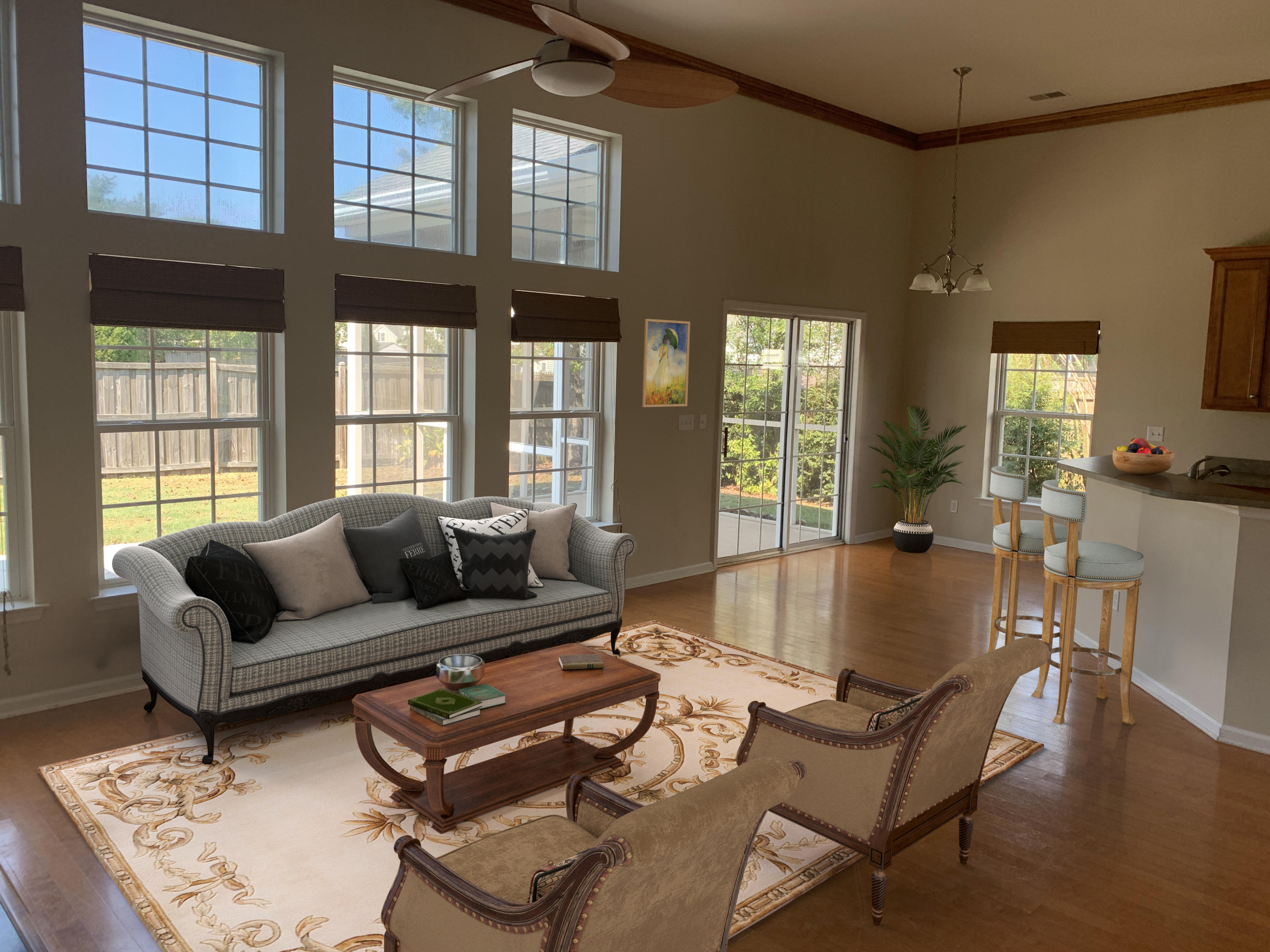 7319 Kestrel Trail Hanahan, SC 29410 - Photo 7 of 34 staging living room