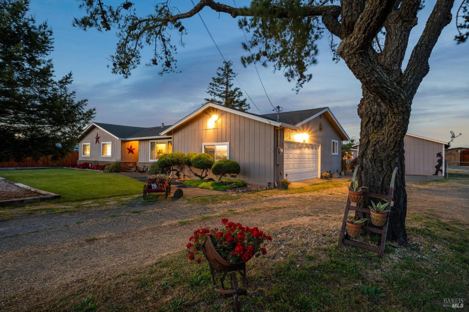 23180 Maffei Road Sonoma, CA 95476 - Photo 5 of 61 Twilight quite and beautiful.