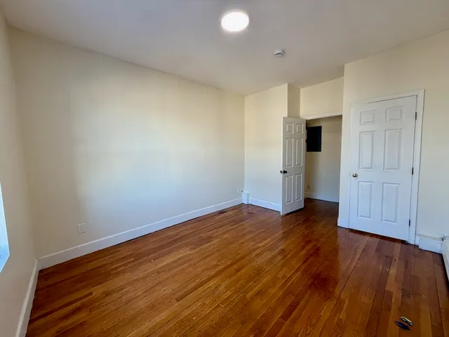 wooden floor in an empty room with wooden floor
