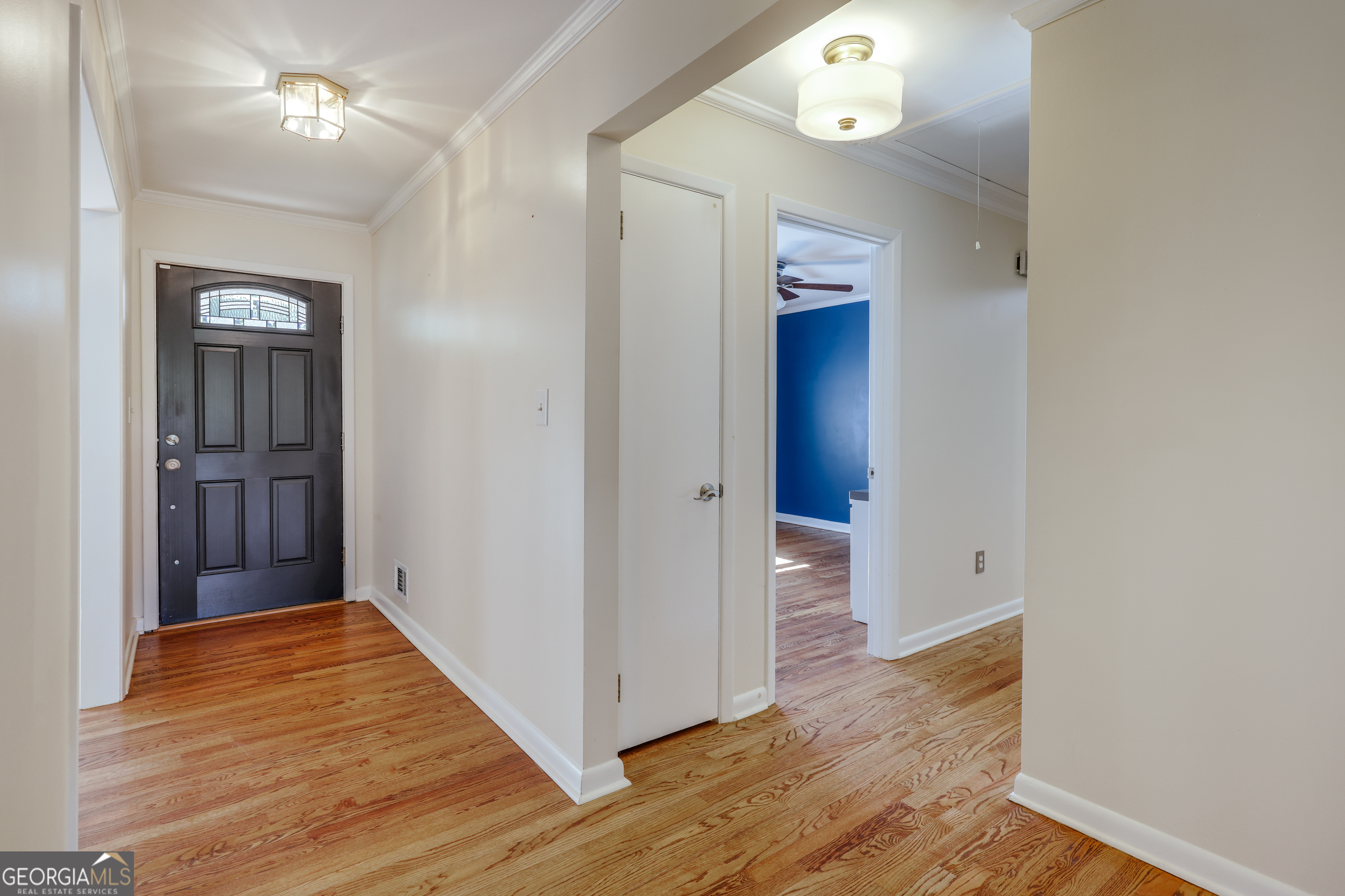 206 Fortson Drive Athens, GA 30606 - Photo 35 of 54 a view of a hallway with wooden floor