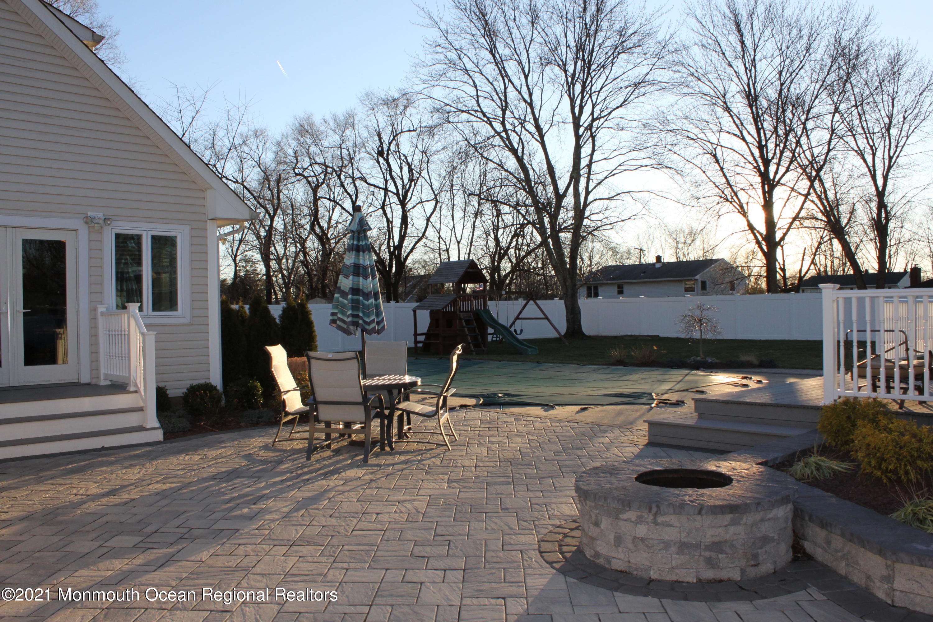 36 Lexington Road Howell, NJ 07731 - Photo 17 of 21 French doors to the kitchen