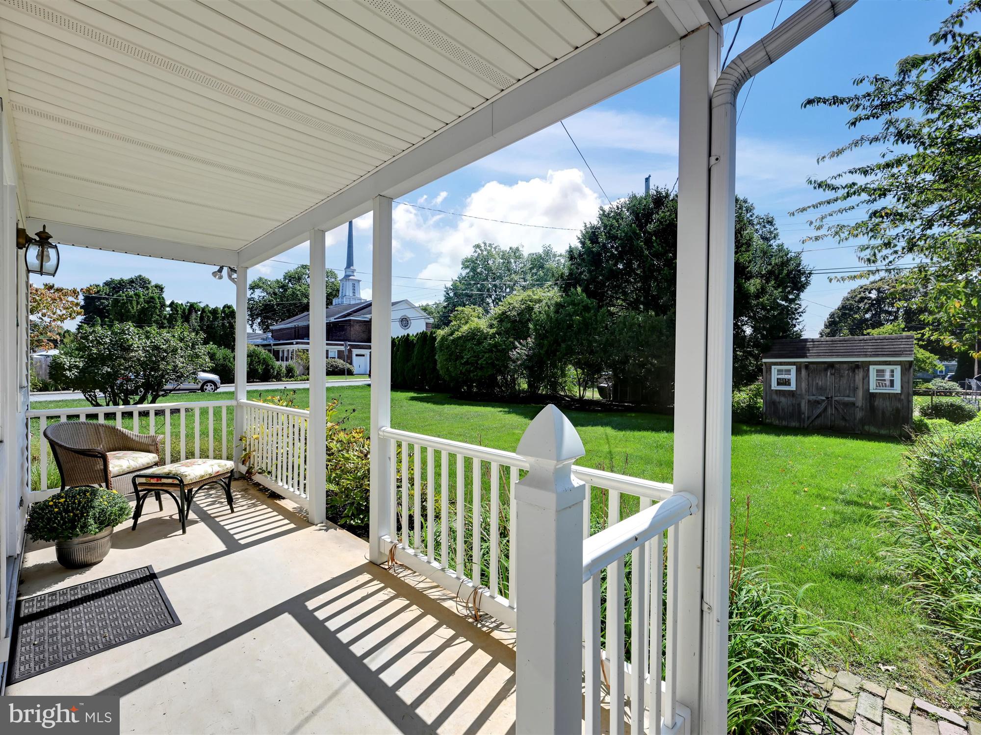 1701 Letchworth Road Camp Hill, PA 17011 - Photo 21 of 22 Rear Porch Photo 2 w/View of Storage Shed
