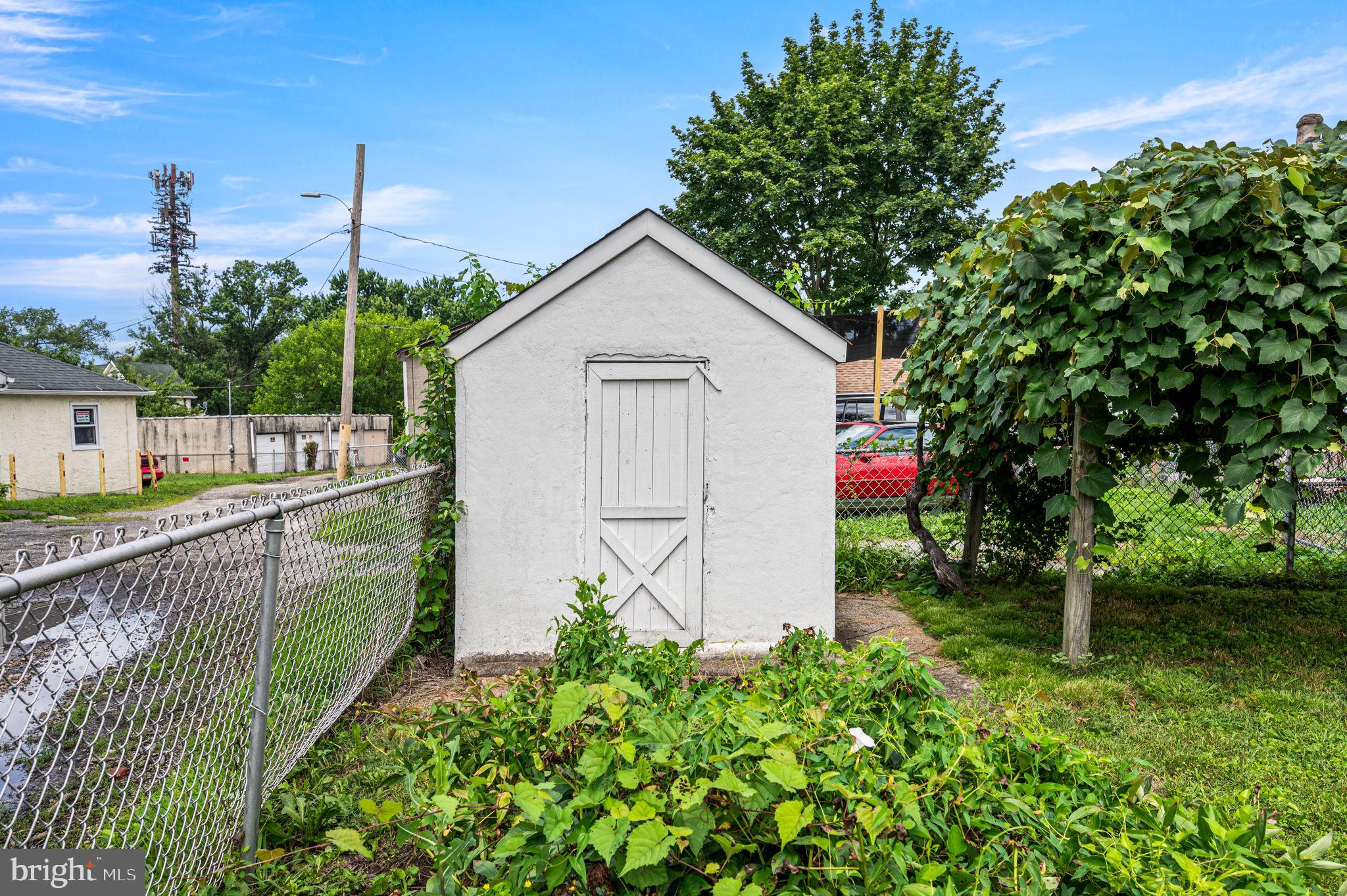 239 Fairview Road Crum Lynne, PA 19022 - Photo 24 of 27 Storage Shed in Backyard