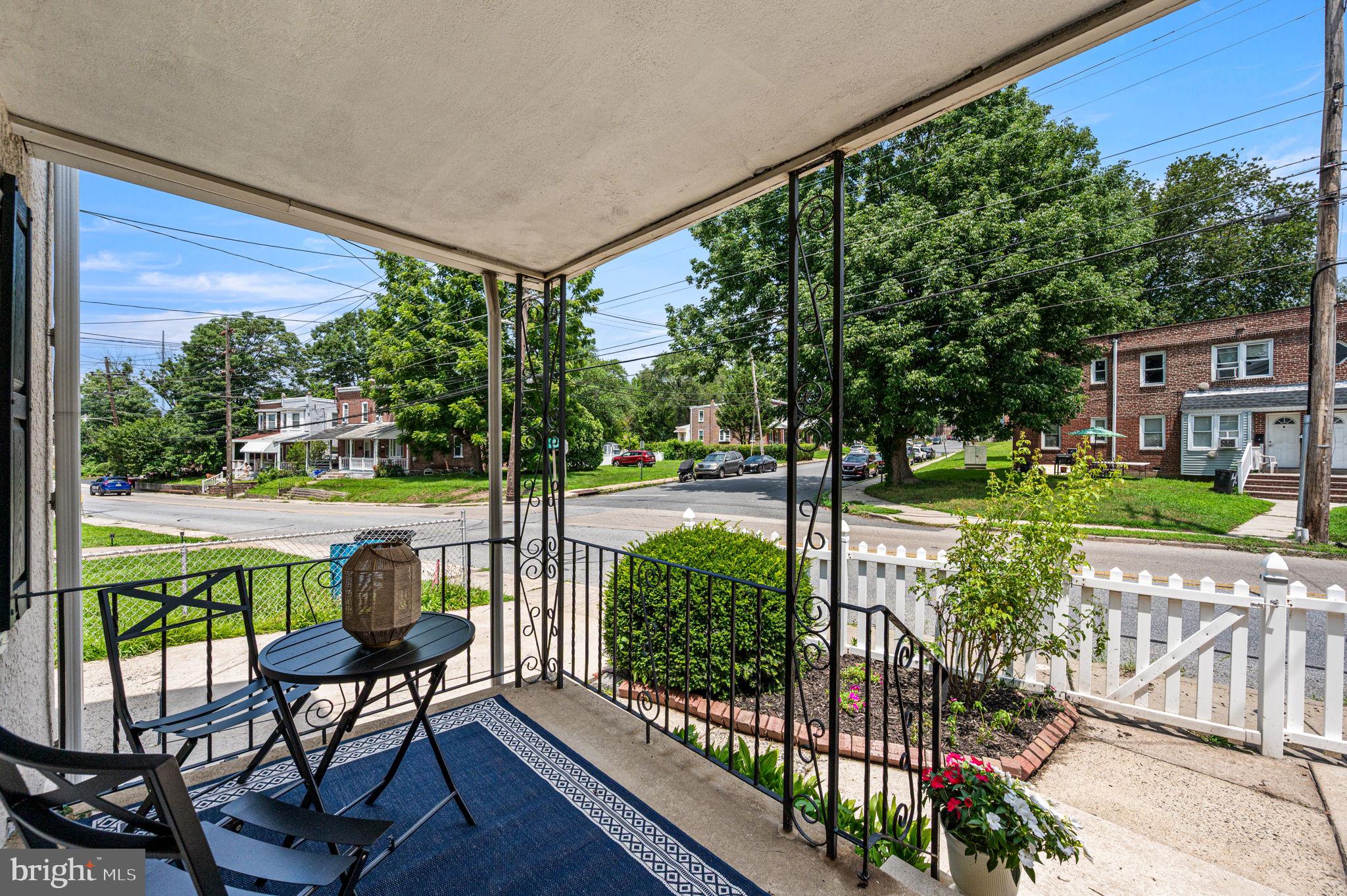 239 Fairview Road Crum Lynne, PA 19022 - Photo 3 of 27 Spacious Covered Porch