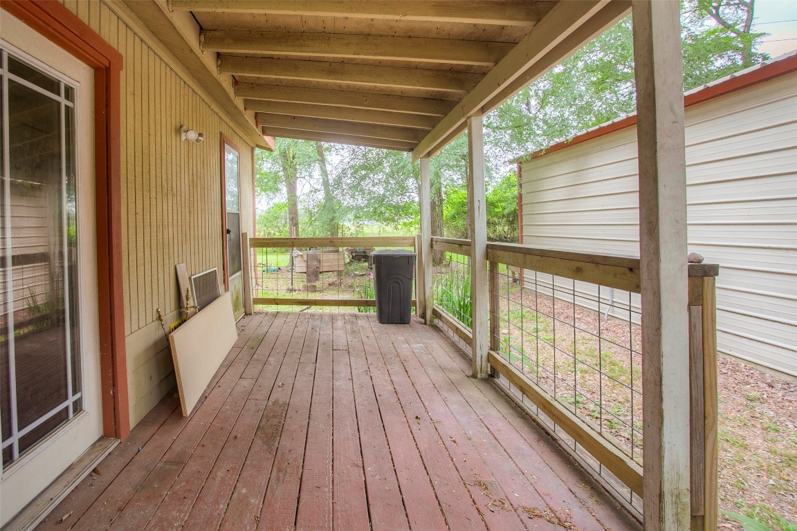 81 Westlake Road Trinity, TX 75862 - Photo 20 of 23 Side Porch