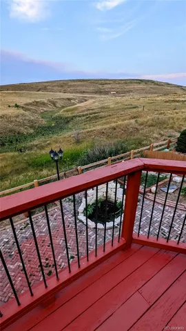 a view of ocean from a balcony