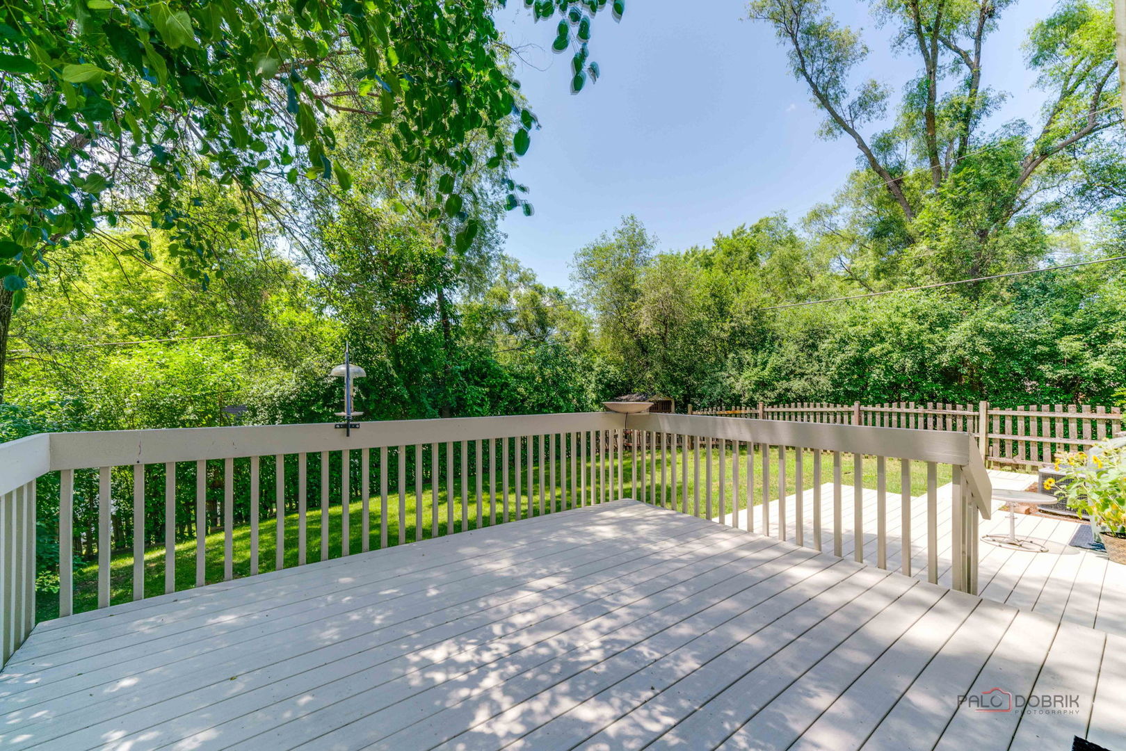 24 Hickory Road Oakwood Hills, IL 60013 - Photo 27 of 35 a view of balcony with wooden floor and fence