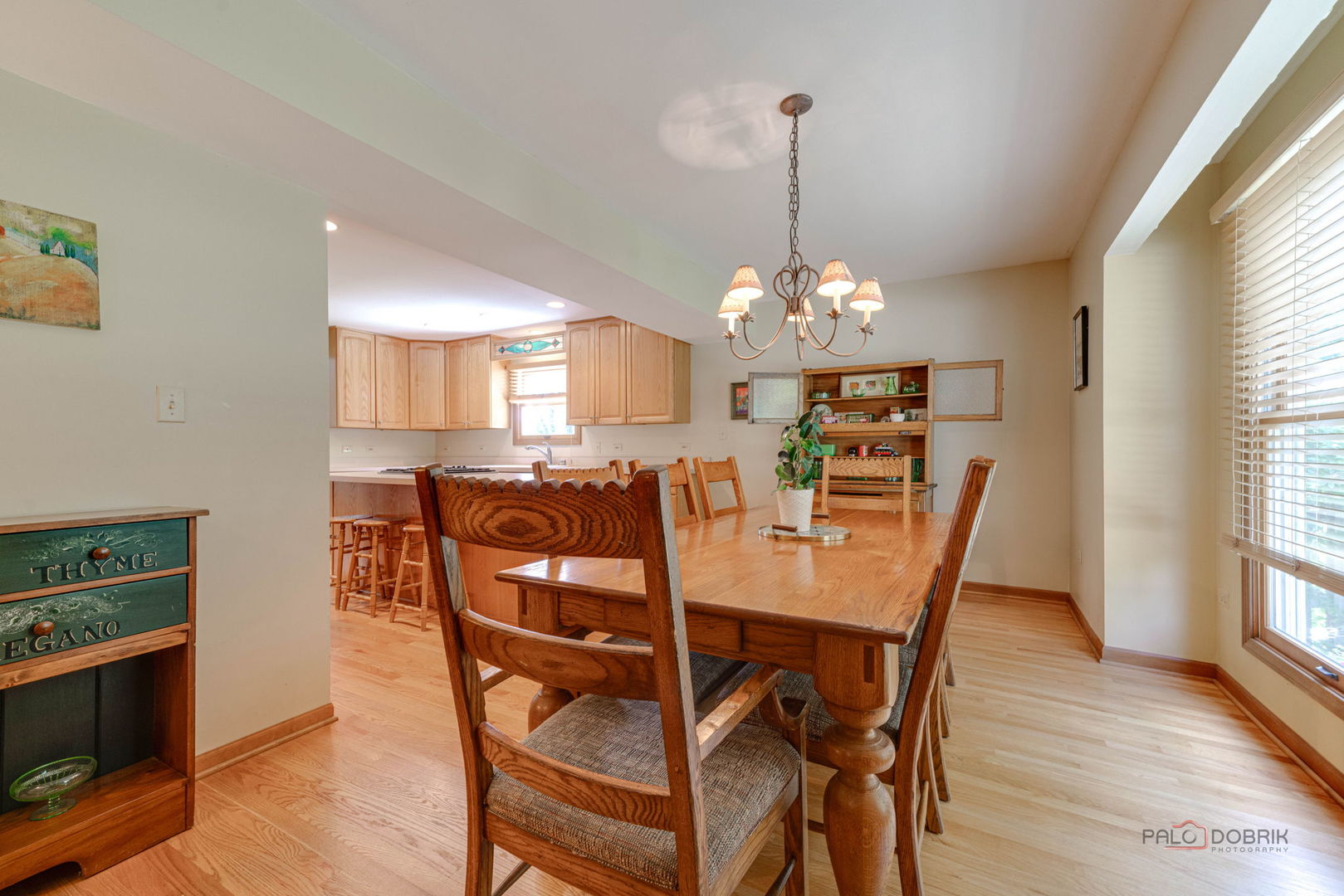 24 Hickory Road Oakwood Hills, IL 60013 - Photo 4 of 35 a view of a dining room with furniture window and wooden floor