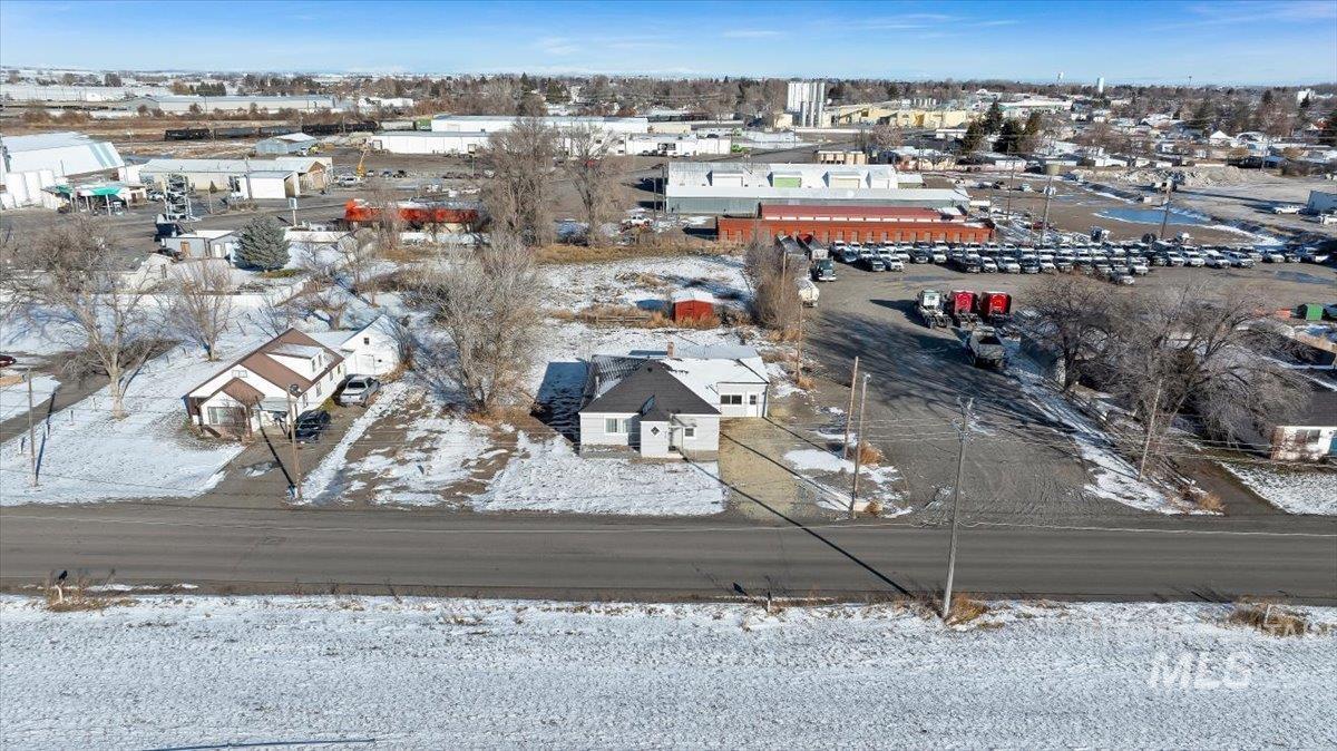 810 South 9th Street Rupert, ID 83350 - Photo 31 of 31 View of snowy aerial view