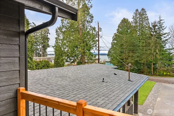 a view of a roof deck