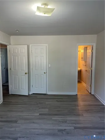 a view of empty room