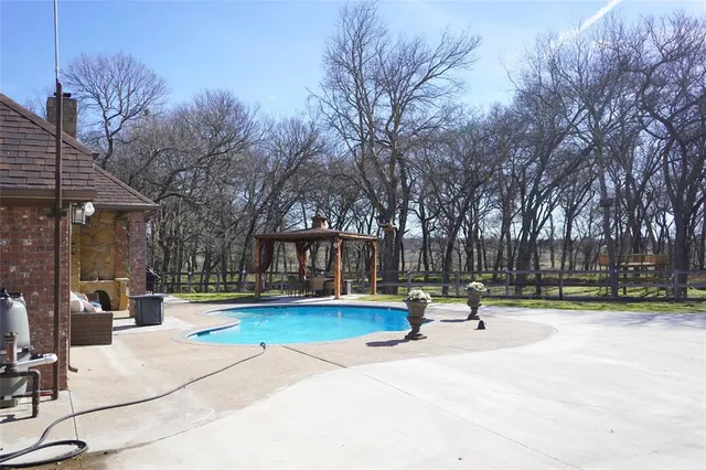 a view of outdoor space with seating