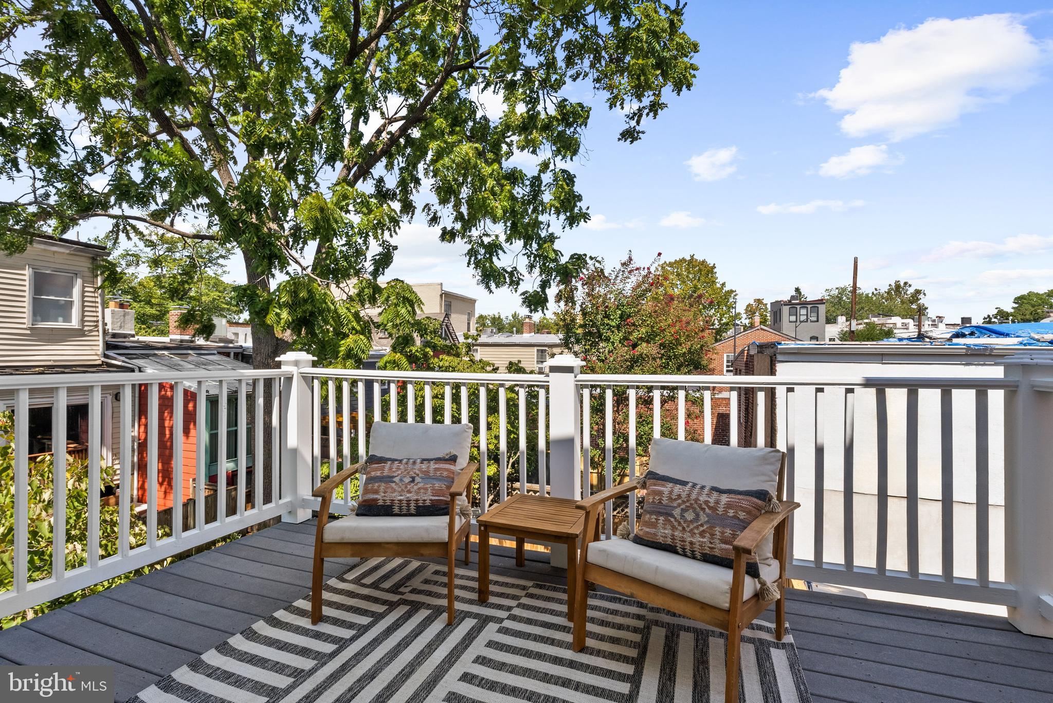610 Independence Avenue Southeast Washington, DC 20003 - Photo 13 of 26 a view of a wooden chairs on the deck