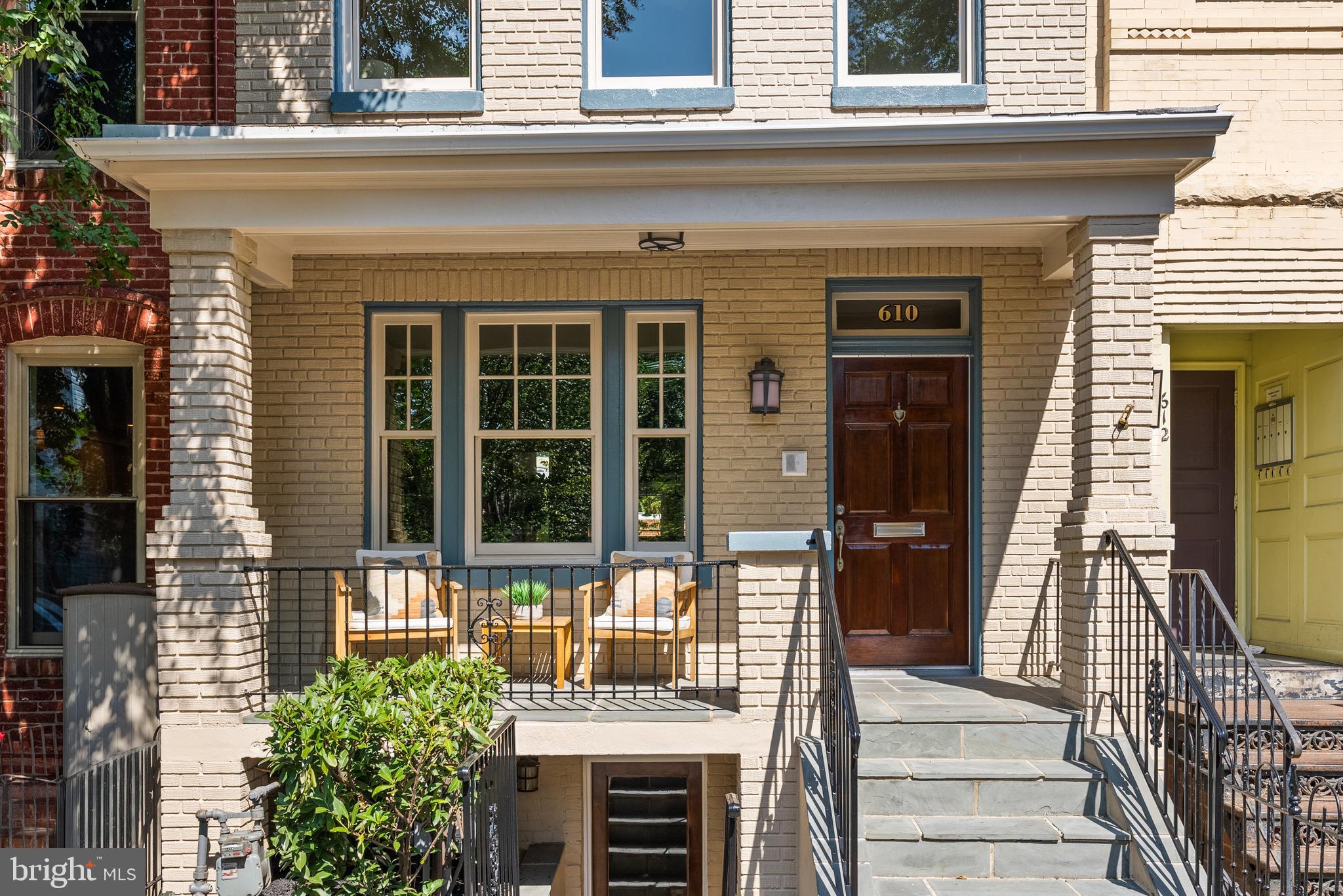 610 Independence Avenue Southeast Washington, DC 20003 - Photo 25 of 26 front view of the house with a large window