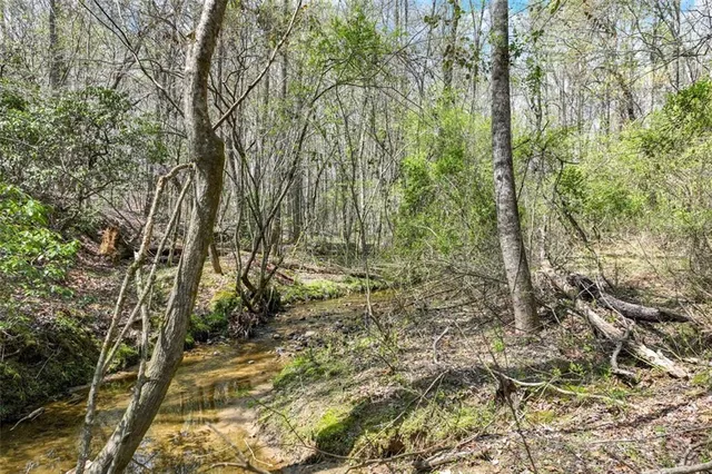 a backyard of a house