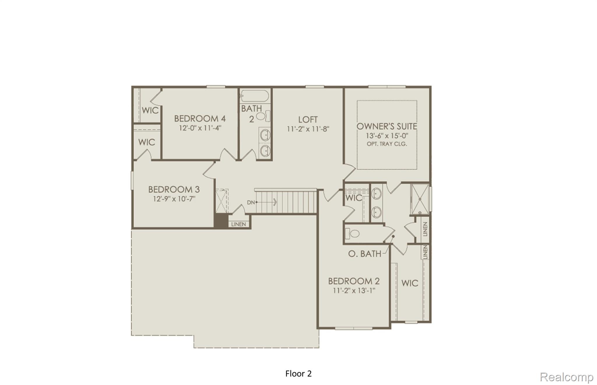 6227 Marsh Road Ypsilanti, MI 48197 - Photo 16 of 16 Floorplan - Second Floor