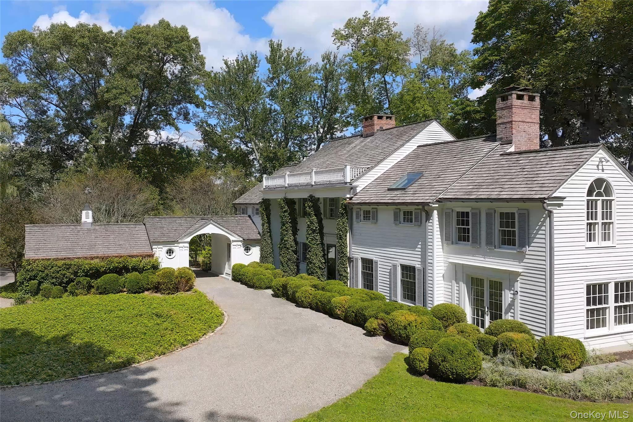 213 Baldwin Road Bedford Corners, NY 10549 - Photo 1 of 1 Totally renovated 1930's brick and clapboard home with magnificent views and almost 12 acres of cleared fields- top location!