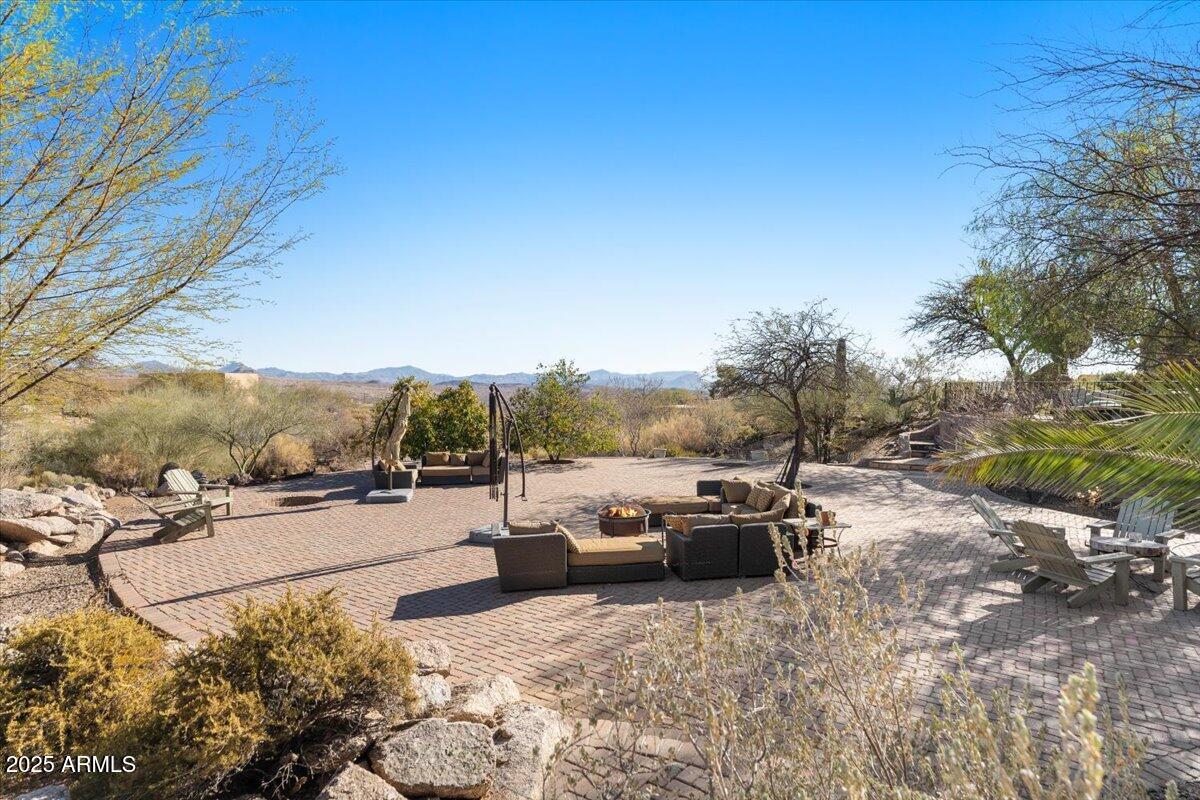 42221 North Deer Trail Road Scottsdale, AZ 85262 - Photo 37 of 57 44-Firepit & patio