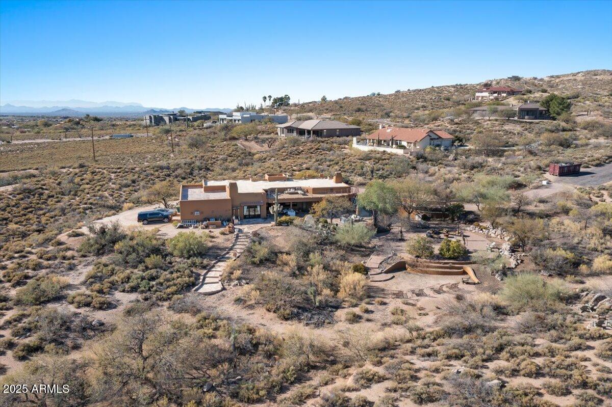 42221 North Deer Trail Road Scottsdale, AZ 85262 - Photo 49 of 57 58-Aerial back of home