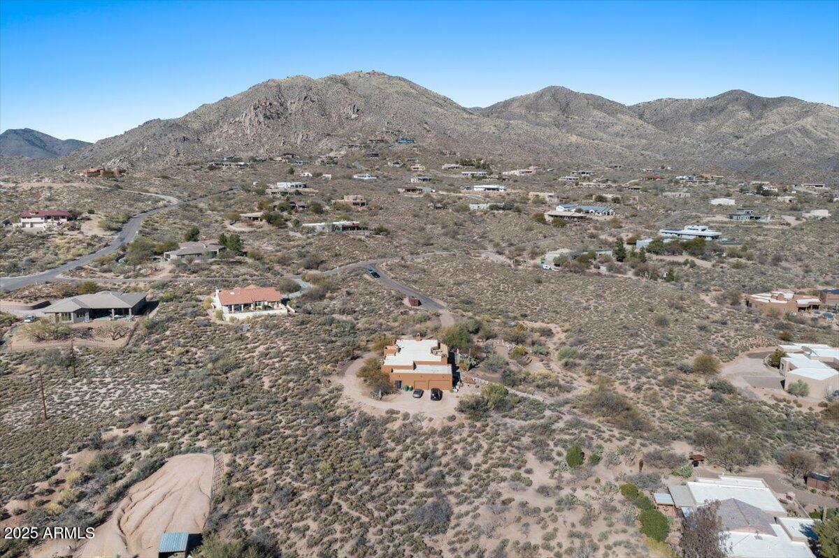 42221 North Deer Trail Road Scottsdale, AZ 85262 - Photo 53 of 57 05-Aerial side of home