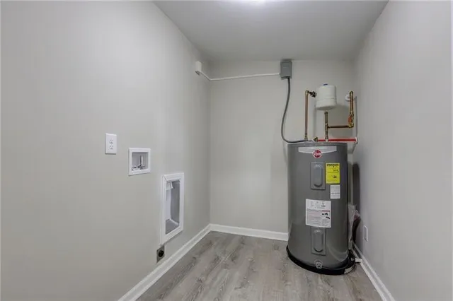 wooden floor in an empty room