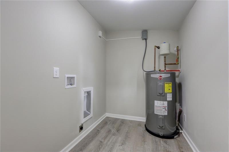 807 A Gilbert Street Southeast, Unit A Atlanta, GA 30316 - Photo 18 of 25 wooden floor in an empty room