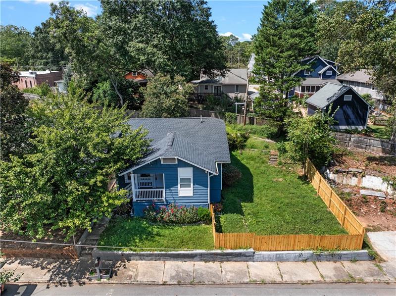 807 A Gilbert Street Southeast, Unit A Atlanta, GA 30316 - Photo 21 of 25 an aerial view of a house