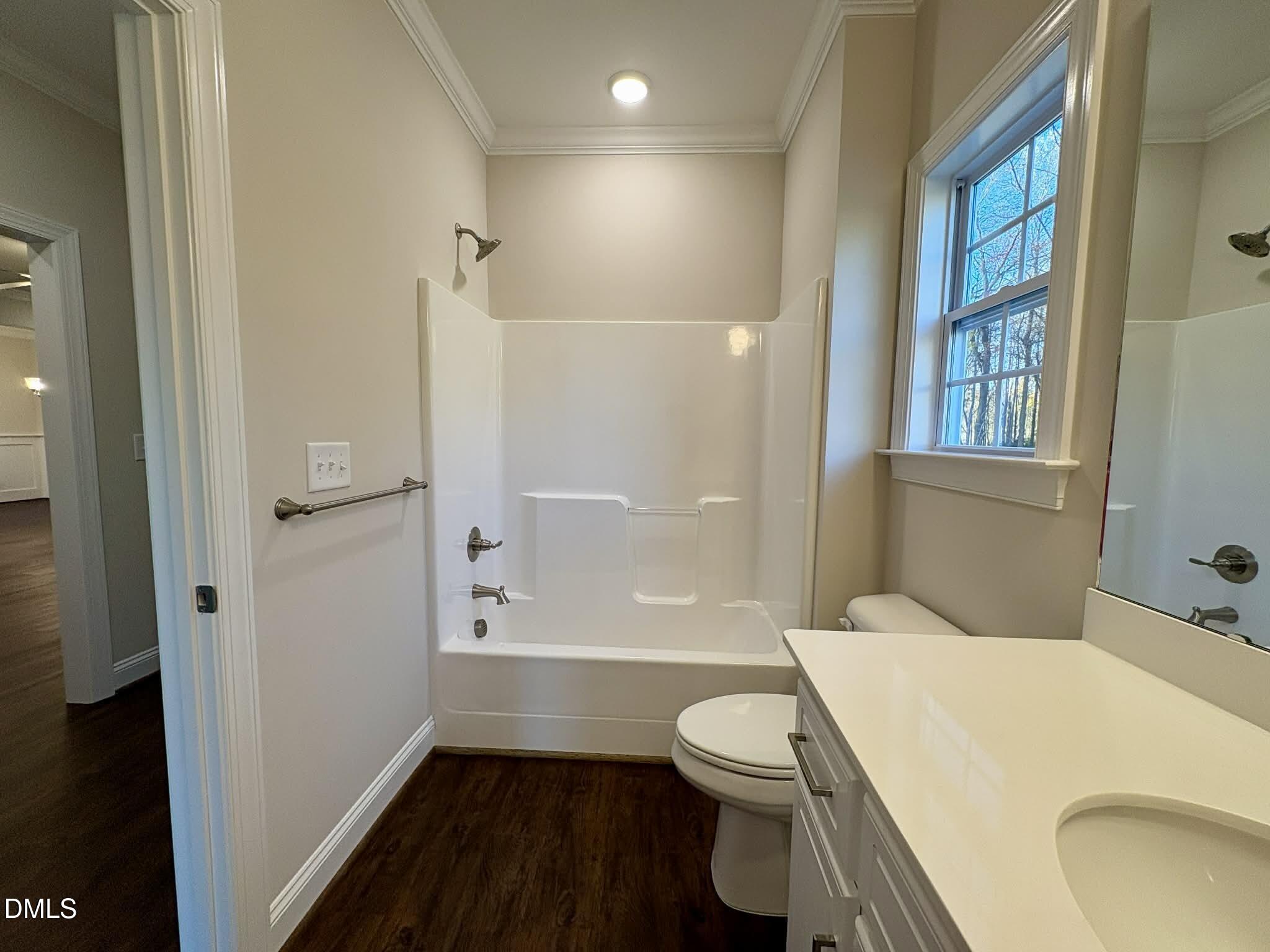 800 Emmett Ct Spring Spring Hope, NC 27882 - Photo 40 of 62 a bathroom with a sink toilet and shower